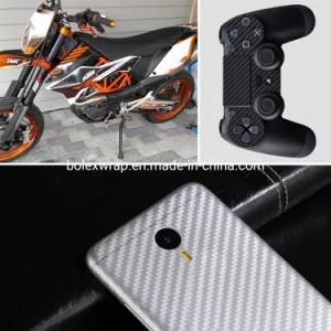 3D Carbon Fiber Vinyl Black