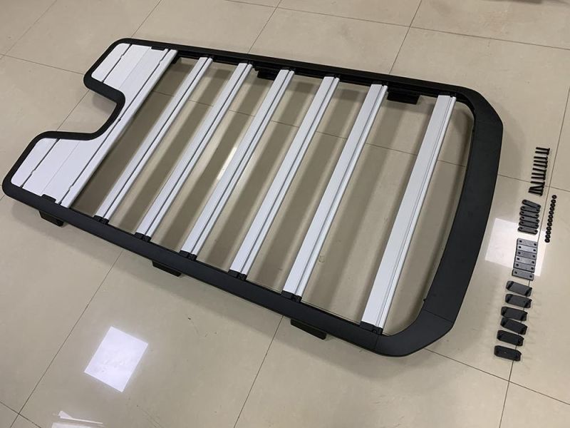 Aluminum Alloy Roof Rack Roof Basket Luggage Rack for 2020 Land Rover Defender 110