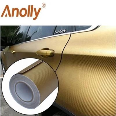 3D Vinly Wrap Carbon Fiber Car Wrap Vinyl Auto Body Wrapping Vinyl