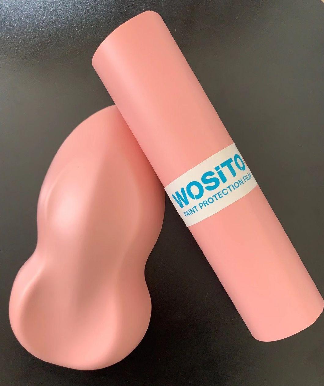 Color Changing Film Matte Pale Pink Wrap Sticker Vinyl Film