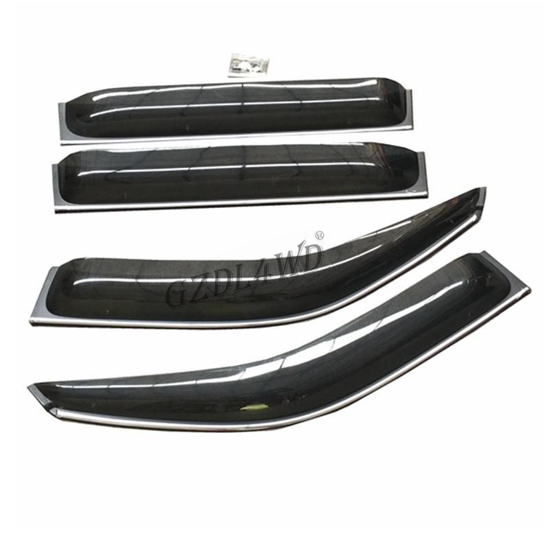 4X4 ABS Black Window Visor for Toyota Landcruiser LC100