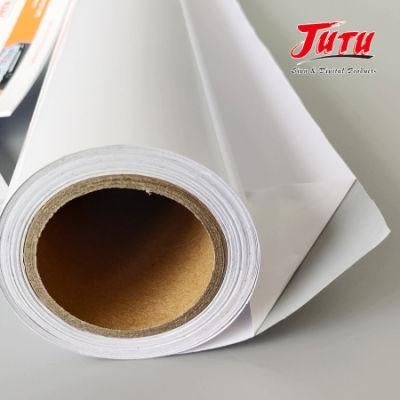 Jutu Non-Toxic Self Adhesive Film Digital Printing Vinyl Used in Vehicle Advertising