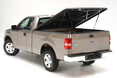 Auto Spare Sparts Soft Tri Fold Retractable Tonneau Cover for Ford F-150/Ranger, 5.5FT Bed Cover Tacoma