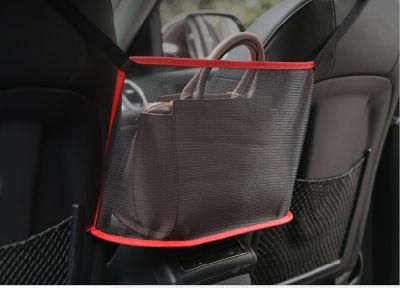 Mini Popular Car Seat Side Storage Net Hanging Mesh Phone Holder Pocket