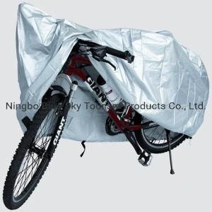Racing Bike Cover, Waterproof Bicycle Cover Indoor Outdoor Storage Nylon with PU Coating, safety Straps, Lock-Holes, Fits for Most Bikes up to 29&quot;