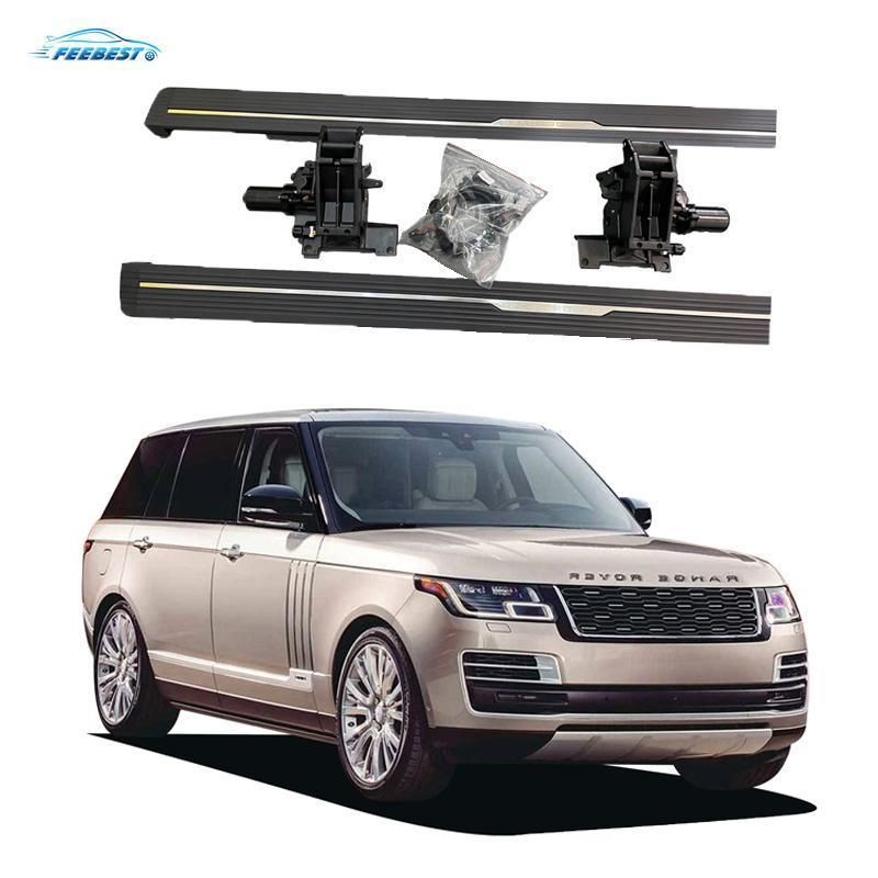 Newest Aluminum Running Board Electronic Side Steps Auto Accessories Range Rover Vogue L405 Electric Side Steps