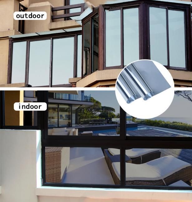 Safe Explosion-Proof Sun Protection Self Adhesive Black Solar Window Safety Film