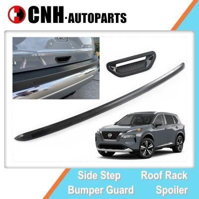 Auto Accessory Carbon Fiber Sticker for Nissan Rogue 2021 2022 X-Trail Hood and Bumper Garnish