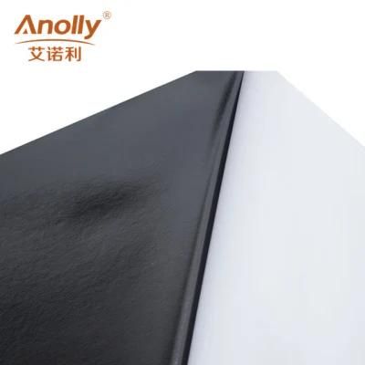 Anolly Self Adhesive Printing Vinyl Roll Self Adhesive Vinyl Eco Solvent Printing Black Glue Vinyl Roll