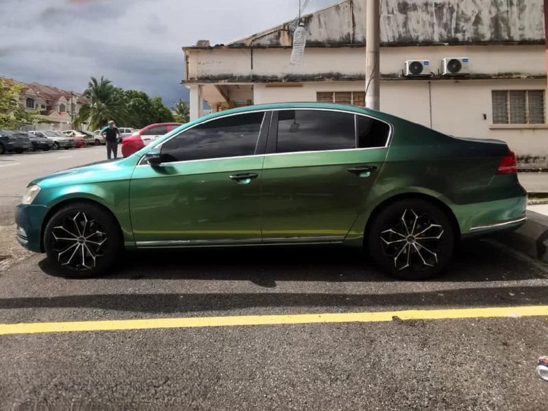 Glossy Chameleon Spring Green Vinyl Sticker Wrap Car Wrapping Film