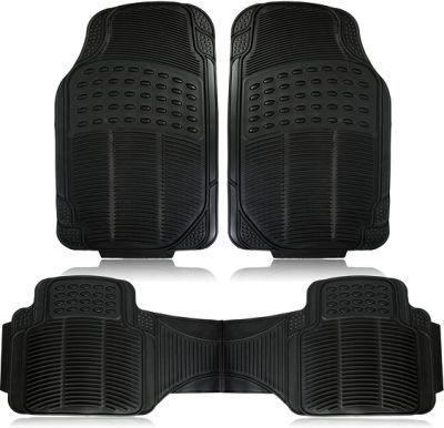 Original Proliner 3 Piece Heavy Duty Front &amp; Rear Rubber Floor Mats for Car