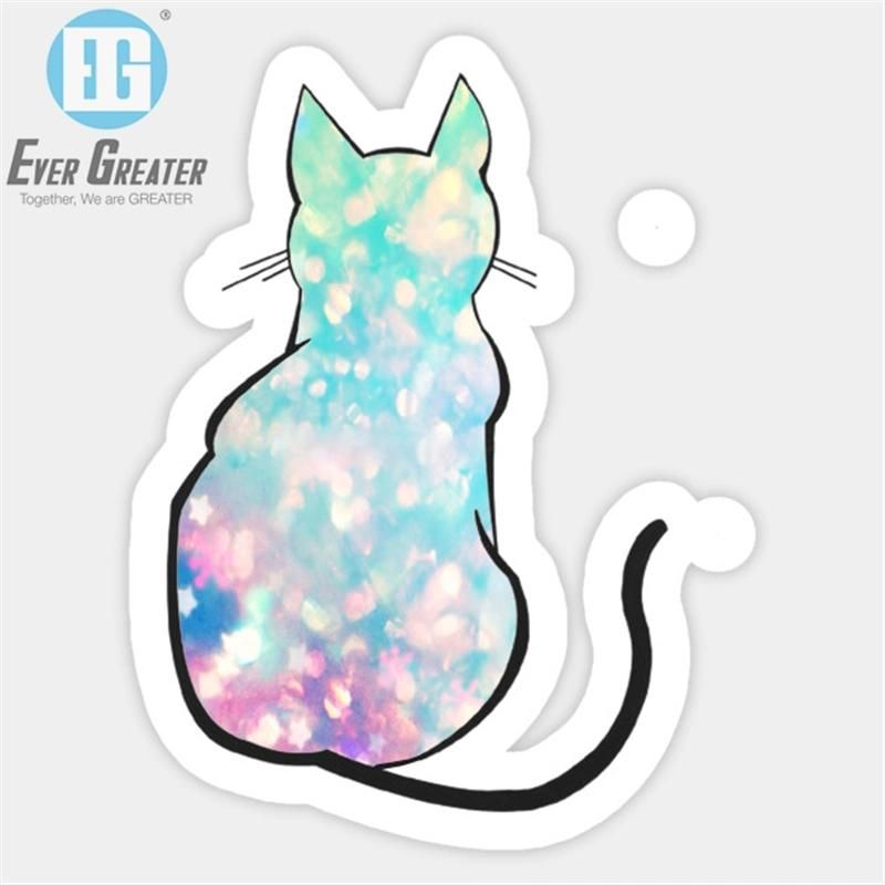 Die Cut Printing Hologram Sticker Print Custom Hologram Sticker