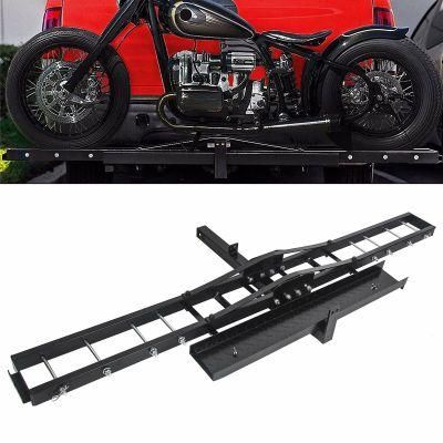 Dirt Bike Carrier for 2&quot; Hitches - with Ramp - 77&quot; Long - 500 Lbs