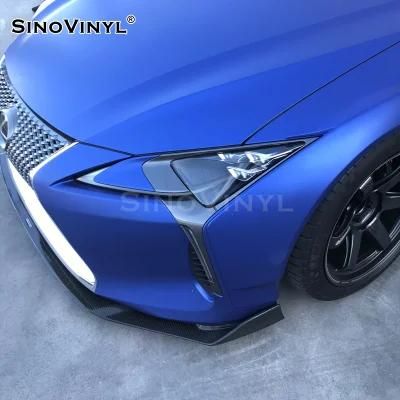 SINOVINYL Gold Super Matte Wholesale Full Car Skins Body Sticker Vinyl Vinil PVC Dry Sticker Film