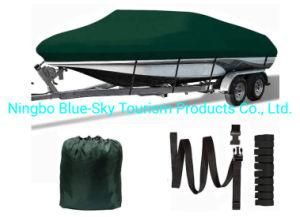 Boat Cover with Carrying Bag Fit V-Hull, Bass Boat, Tri-Hull, Fishing Boat, Runabout, PRO-Style