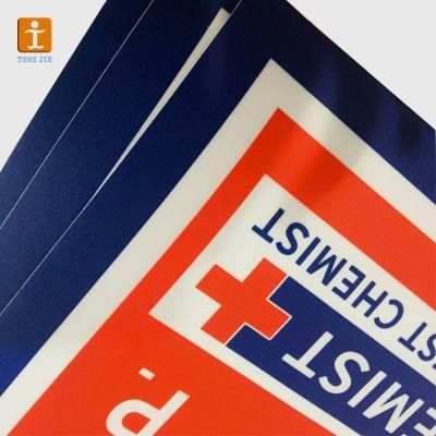 Tj-Crystal202 Waterproof High Quality White Sticker
