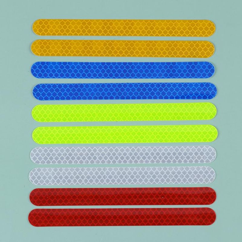 Car Stickers Rearview Mirror Reflective Strip Anti-Collision Warning Stickers Exterior Reflex Tape Reflective Strip Decals