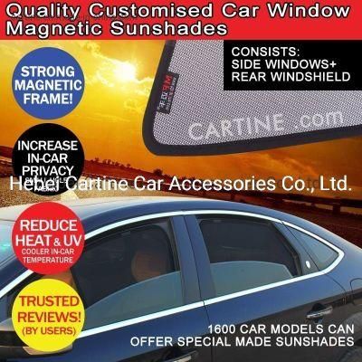 Side Door Sun Shade Window Car Curtain Customize Car Rolling Sunshade 7 Pieces All Cover for Car Model Customized