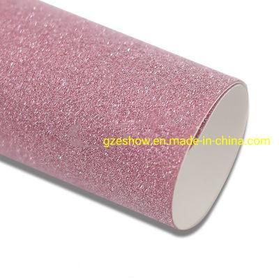 Diamond Glitter Pink Car Stickers Self-Adhesive Car Vinyl