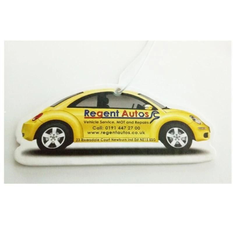 Wholesale Promotional Souvenir Gifts Custom Best Hanging Printing Paper Car Air Freshener Air Fresheners (YB-AF-8)