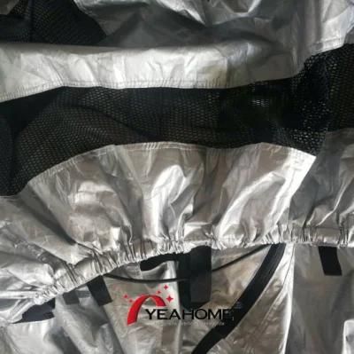 Mesh Patchwork with Silver Coating Water-Proof Car Cover Auto Covers