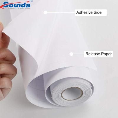 Protective Printed Floor Permanent Self Adhesive Vinyl