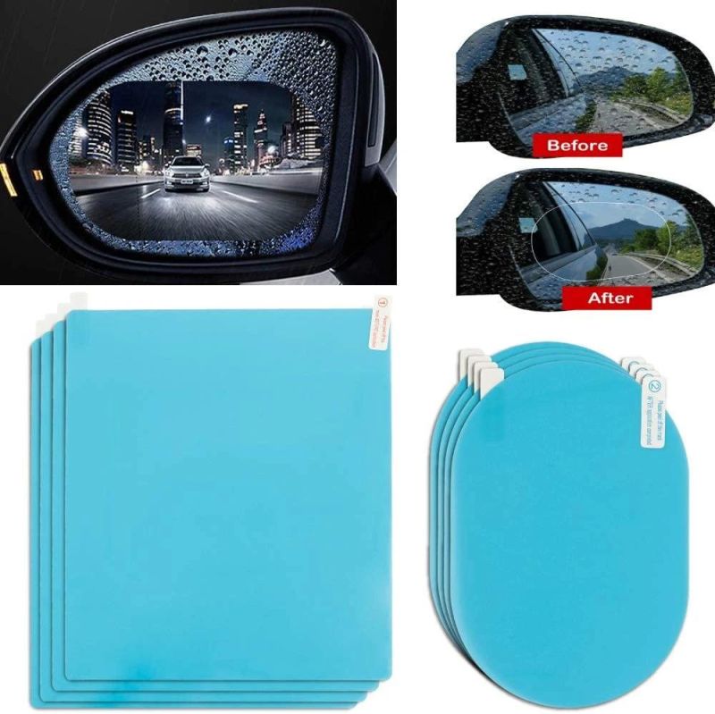 Anti Fog Film and Rainproof Film for Car Rearview Mirror Size 10*15cm