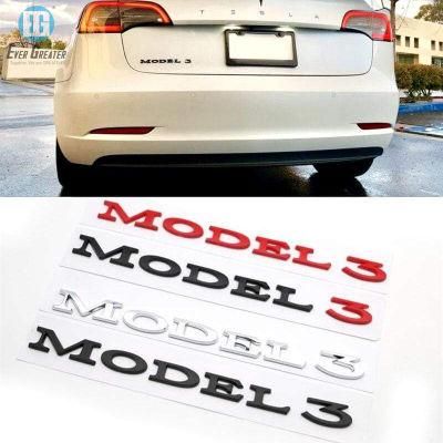 Model 3 Emblem for Tesla