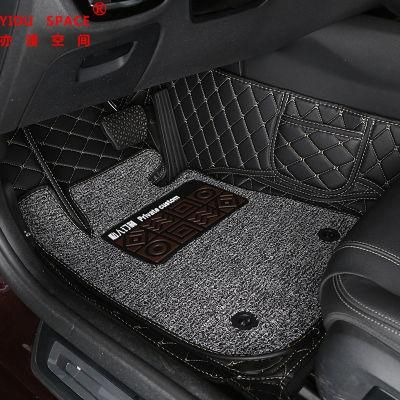 Wholesale Customized Hand Sewing Leather 5D Anti Slip Car Mats
