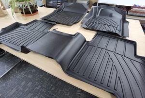 Custom Fit Floor Mat Black 2 Row Liner Set for Hyundai Palisade Bucket Seats