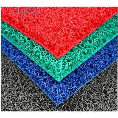 China PVC Noodle Floor Mats/Exquisite Hand Tufted Waterproof PVC Coil Mat / PVC Coil Cushion Mat - Swallow