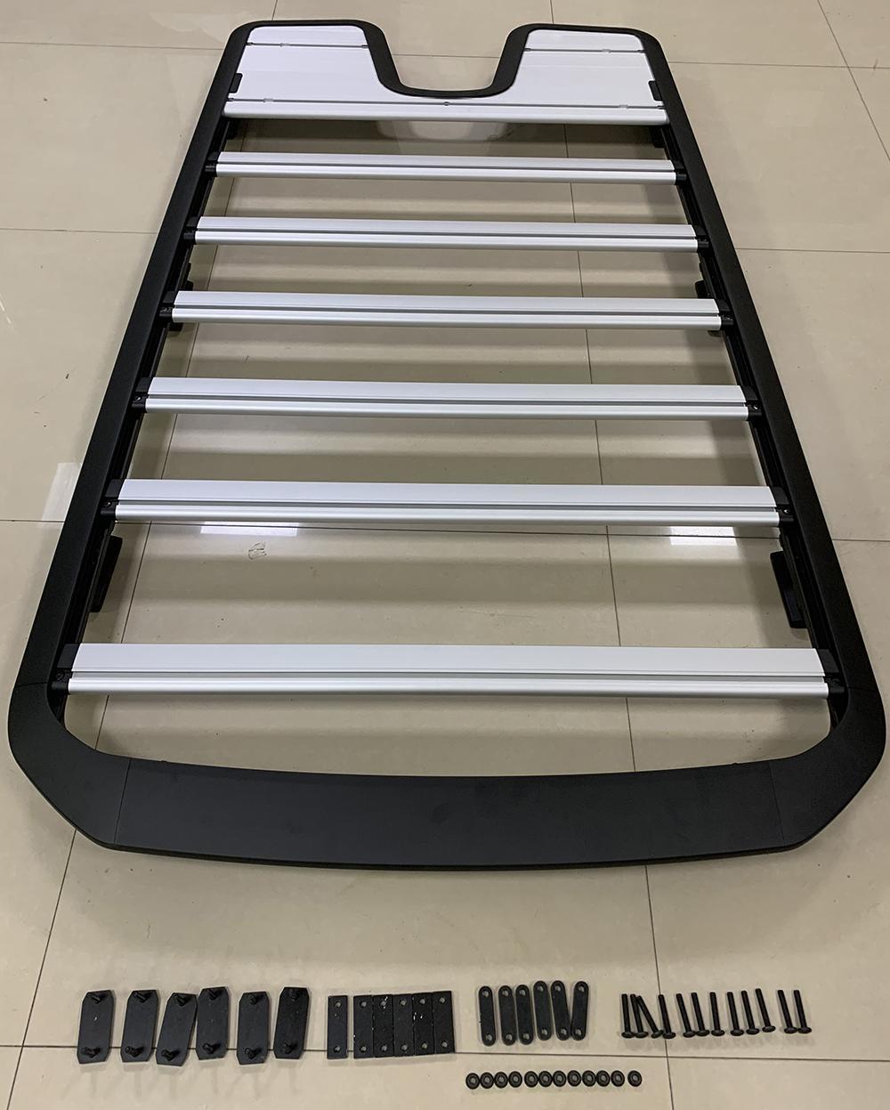 Aluminum Alloy Roof Rack Roof Basket Luggage Rack for 2020 Land Rover Defender 110