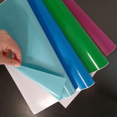 Factory Price Self Adhesive Colorful Vinyl Film Color Cutting Vinyl Rolls