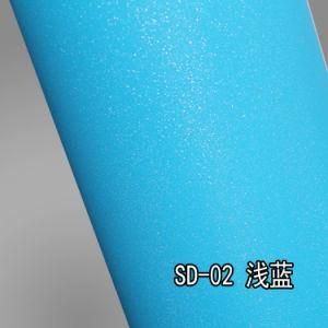 High Quality 1.52X30m PVC Material Sticker for Car Waterproof Film White Glitter Vinyl