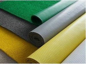 PVC Coil Mat, PVC Coil Sheet, PVC Sheets, PVC Curtain with Transparent, White, Grey, Yellow