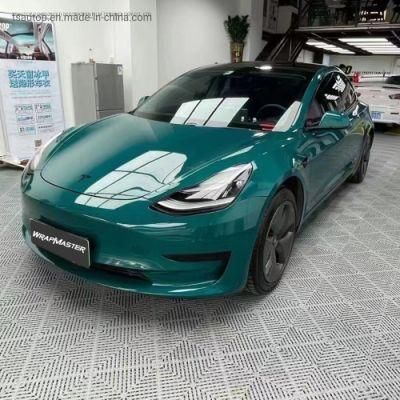 Tsautop 1.52X18meter Hell Green Original Paint Race Car Wraps