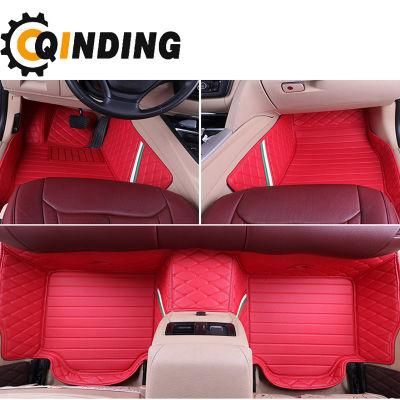Chinese Factory Wholesale 3D Car Mats Interior Accessories Leather Car Mat for Lfet Right Hand Drive