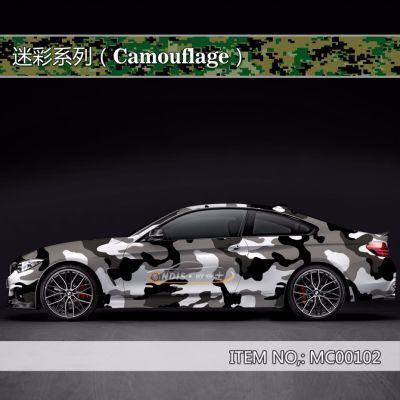 1.52*28m Camouflage Car Body Sticker Design Vinyl Wrap Stickers