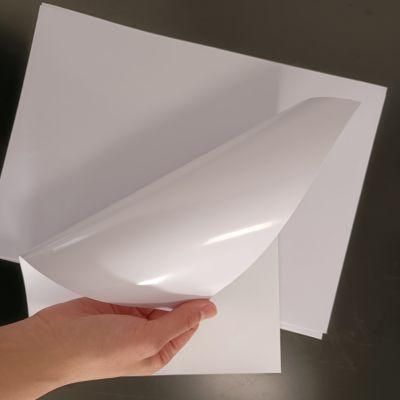 100mic White PVC Sticker Printable Self Adhesive Vinyl