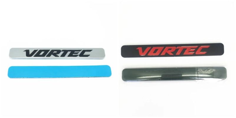 Vortec for Chevrolet Silverado Chevy Camaro Emblem Fender Badge Decal Sticker Logo Car Accessories Car Parts Gmc Sierra Decoration ABS Plastic Emblem