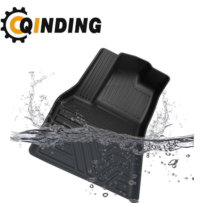Wholesale Customized Waterproof Wear Leather 5D Anti Slip Car Mat Hot Pressed Mats