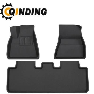 Odorless Friendly All Weather Car Floor Mat Liners XPE Car Mat New Design All Weather Washable 3PCS Full Set