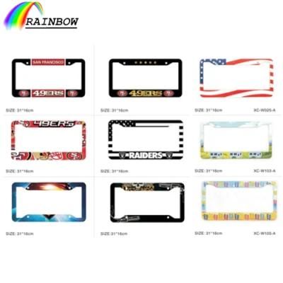 Anti-Abrasive Car Accessory Plastic/Custom/Stainless Steel/Aluminum ABS/Classic Carbon Fiber License Plate Frame/Holder/Mold/Cover