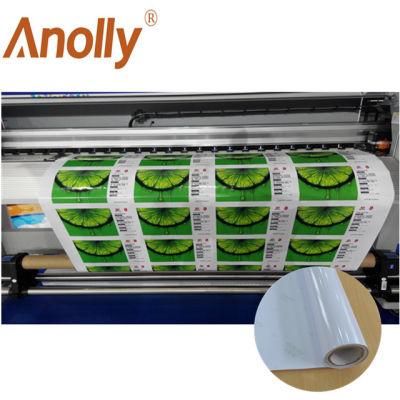 Anolly Car Body Sticker Inkjet Printing Advertising Material White Glue Self Adhesive Vinyl