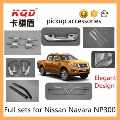 Full Sets Chrome Accessories for Pickup Nissan Np 300 Navara
