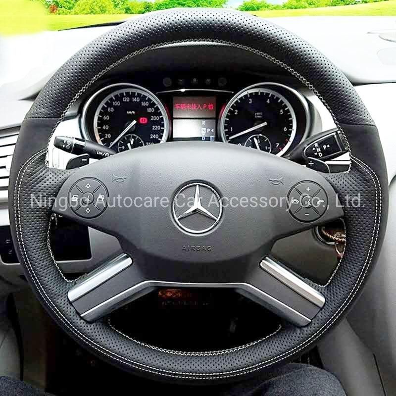 DIY Leather Sewing Steering Wheel Cover High Quality DIY Leather Sewing Car Steering Wheel Cover