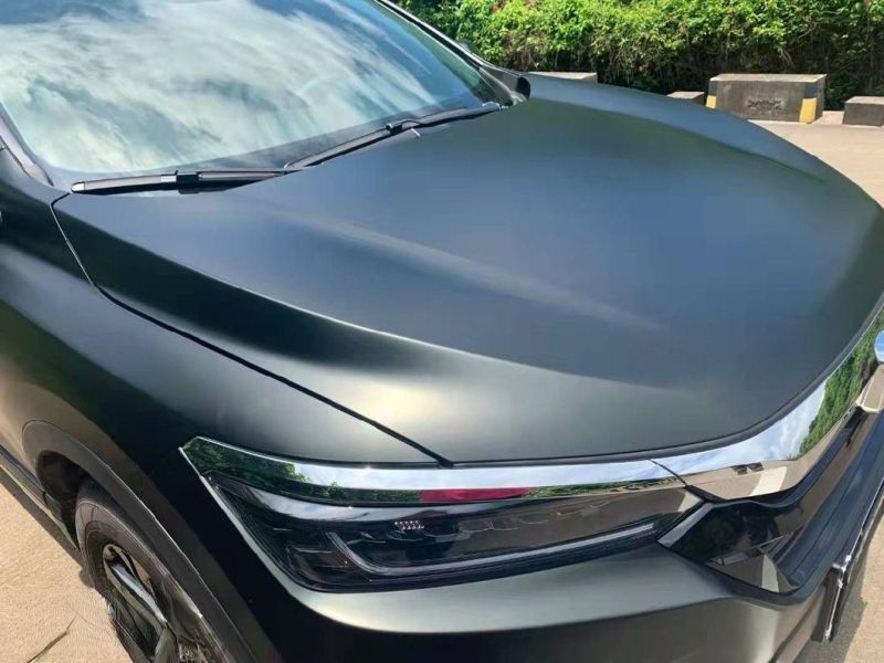 Ultra Matte Flip Black Green Film Car DIY Styling Sticker