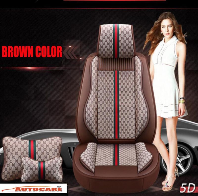 5D Car Seat Covers Hot Fashion PVC Leather Car Seat Cover