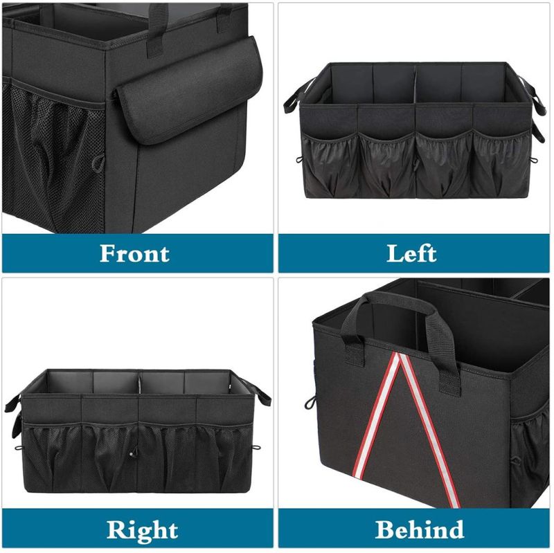 Expendable Car Organizers and Storage Bag for Groceries Accessory, Car Trunk Organizer, Trunk Organizer with Cooler and Pockets
