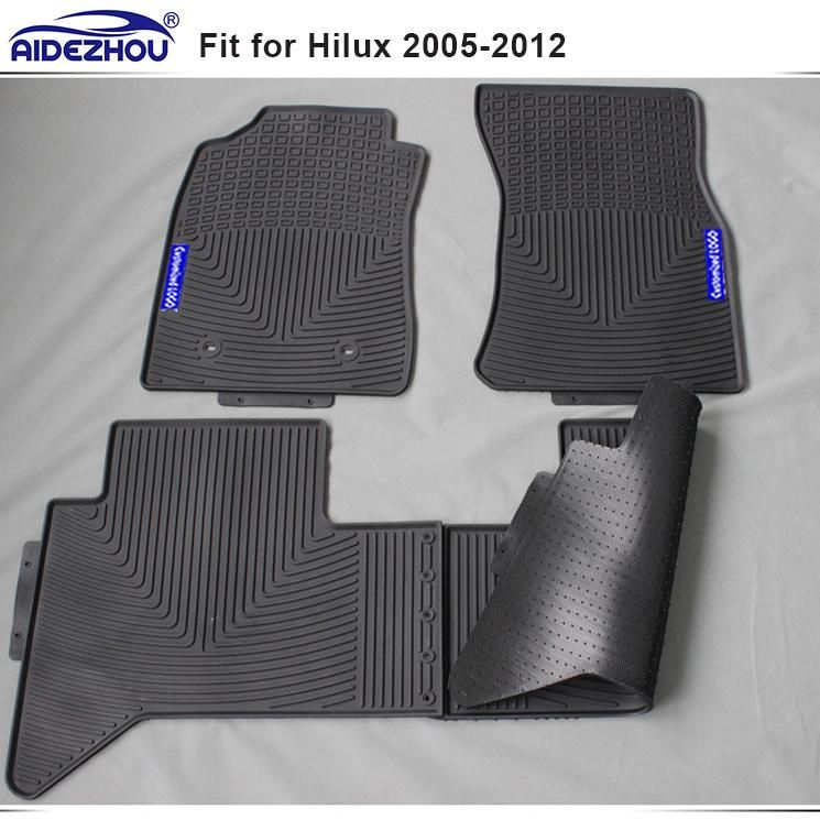 Heavy Duty Durable Car Mats for Toyota Hilux 2005-2012, Hilux Vigo 2010-2015, Hilux Revo 2015+